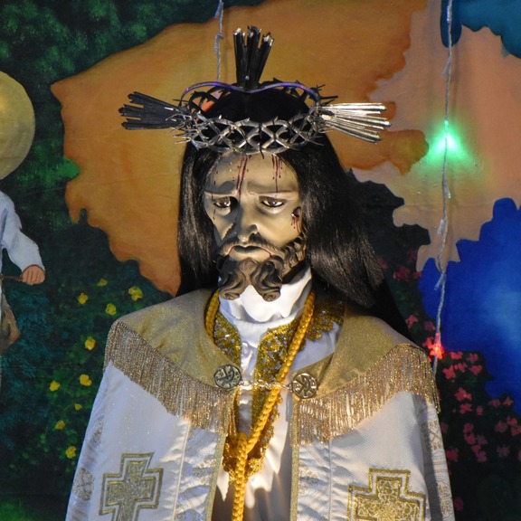 Imagen devocional del Señor de Tabasco, Cristo crucificado venerado en la Catedral